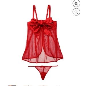 Christmas themed lingerie